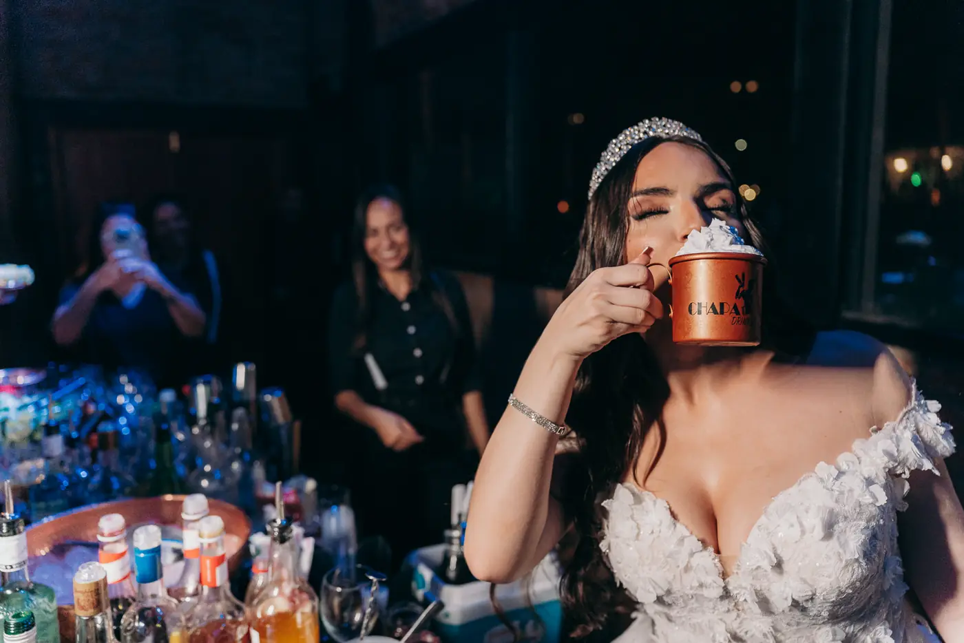 Moscow Mule servido pela Chapa Drinks