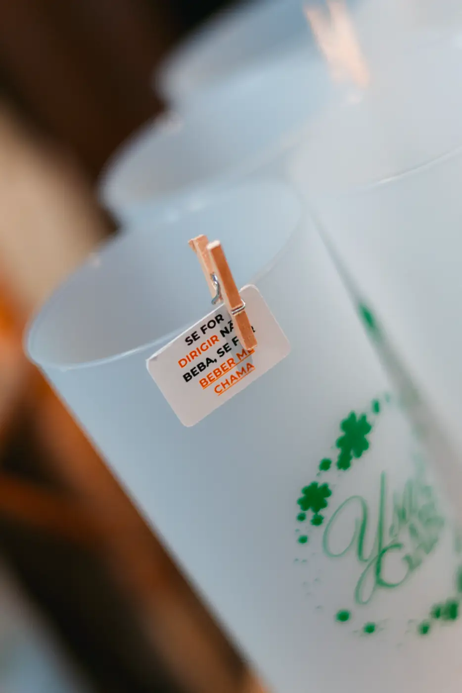 Tags personalizadas para drinks