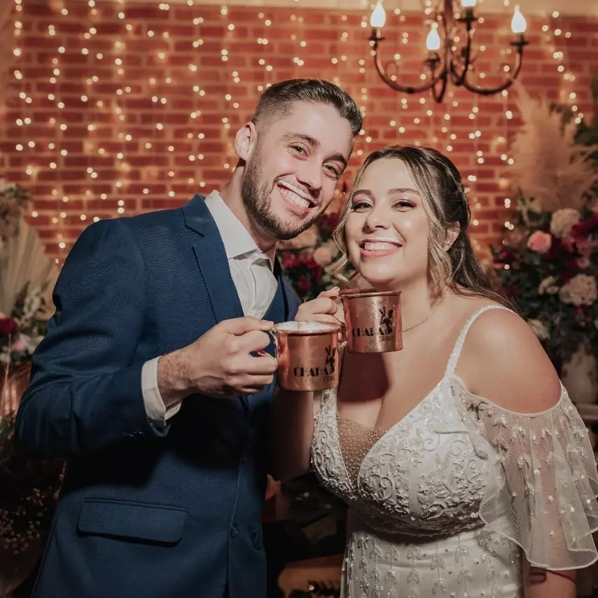 Bar da Chapa Drinks em casamento